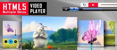 html5 video player with multiple skins - اسکریپت پلیر آنلاین html5 video player